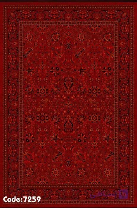 فرش سروش پایتخت اکسیر کلکسیون بلوچ طرح 7259 لاکی