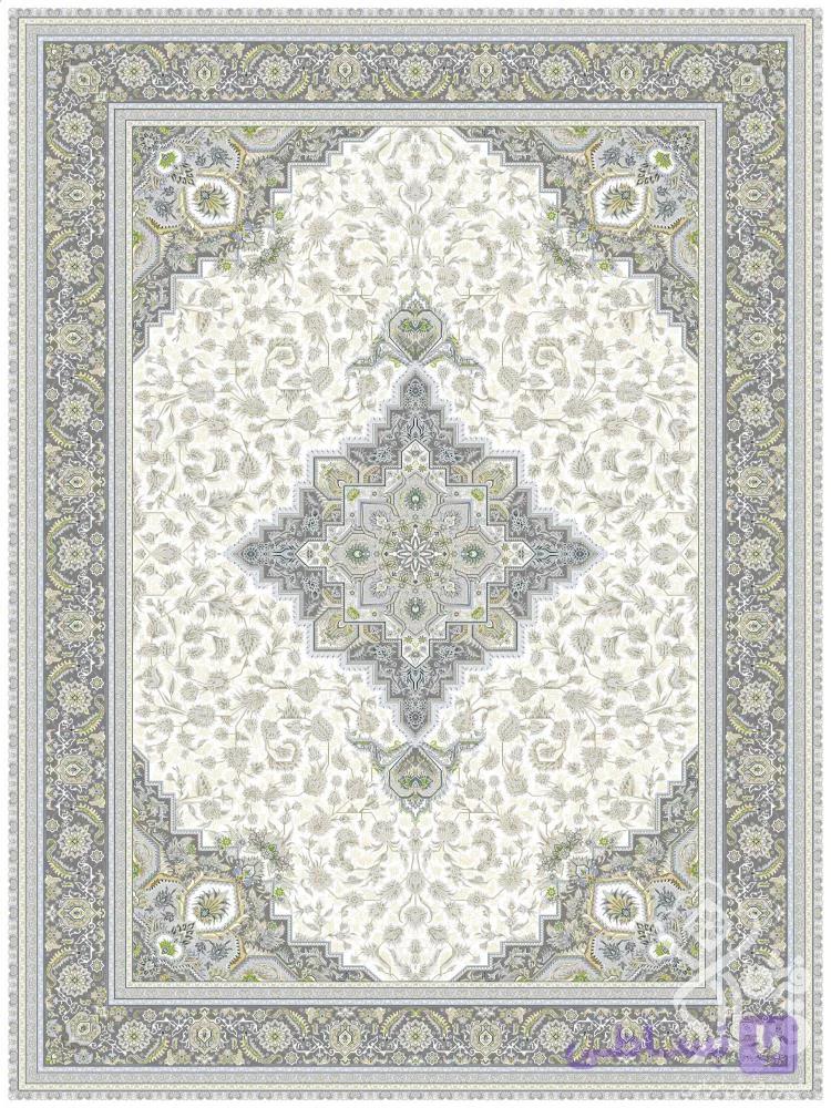 فرش قیطران 1500 شانه طرح منا طوسی