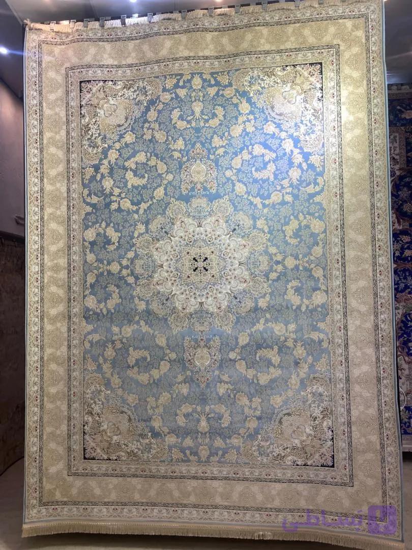 قالی سلیمان کلکسیون پرشیا طرح PE10 آبی