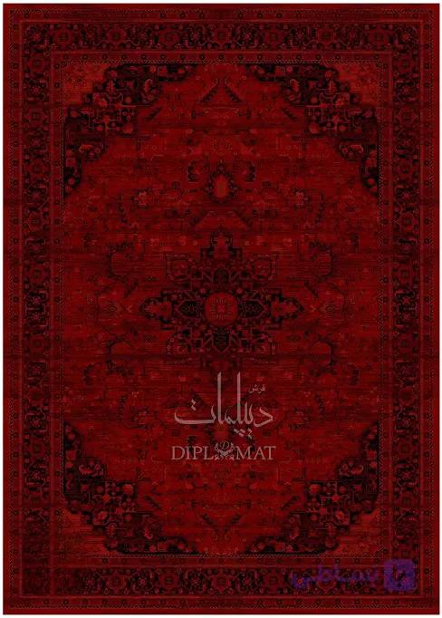 فرش دیپلمات کلکسیون 700 شانه طرح یاس 105