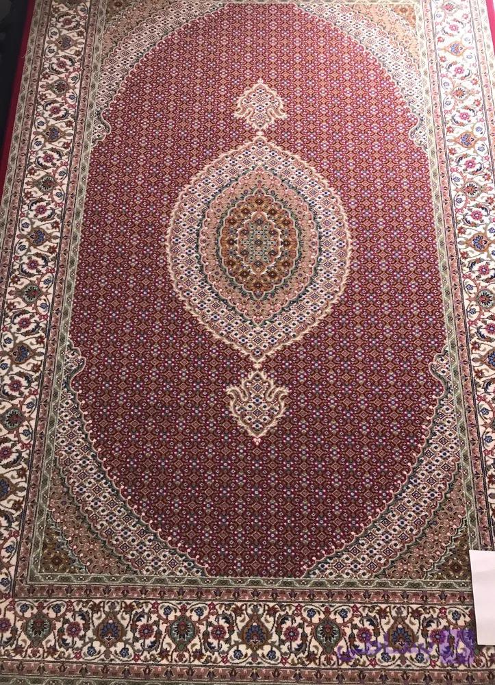 فرش ستاره کویر یزد مدل ایساتیس طرح I-006-8040 لاکی