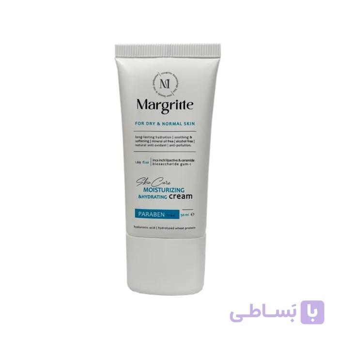 کرم مرطوب کننده و آبرسان پوست چرب و آکنه ای مارگریت