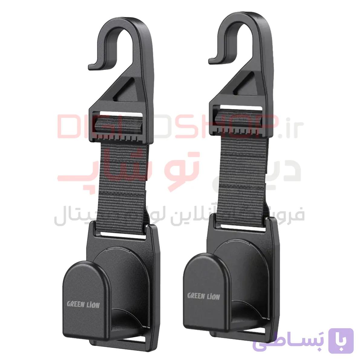 قلاب و نظم‌دهنده پشت‌سری خودرو گرین لاین مدل GNCARHRSTHBK مشکی — تصویر 1