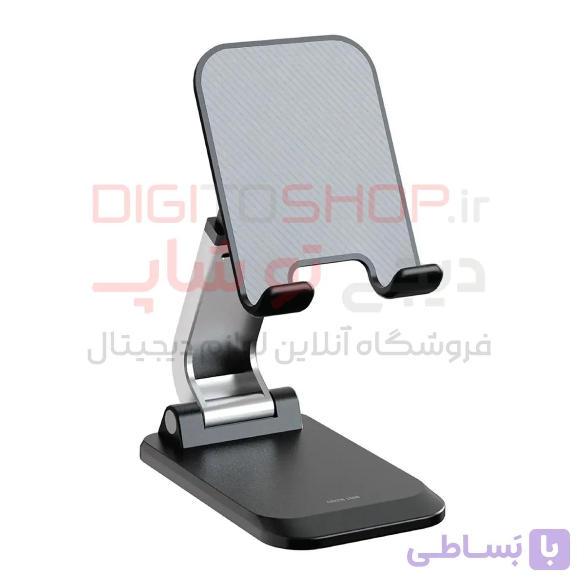 پایه نگهدارنده موبایل و تبلت گرین لاین مدل M2 Foldable Multi-Angle مشکی — تصویر 1