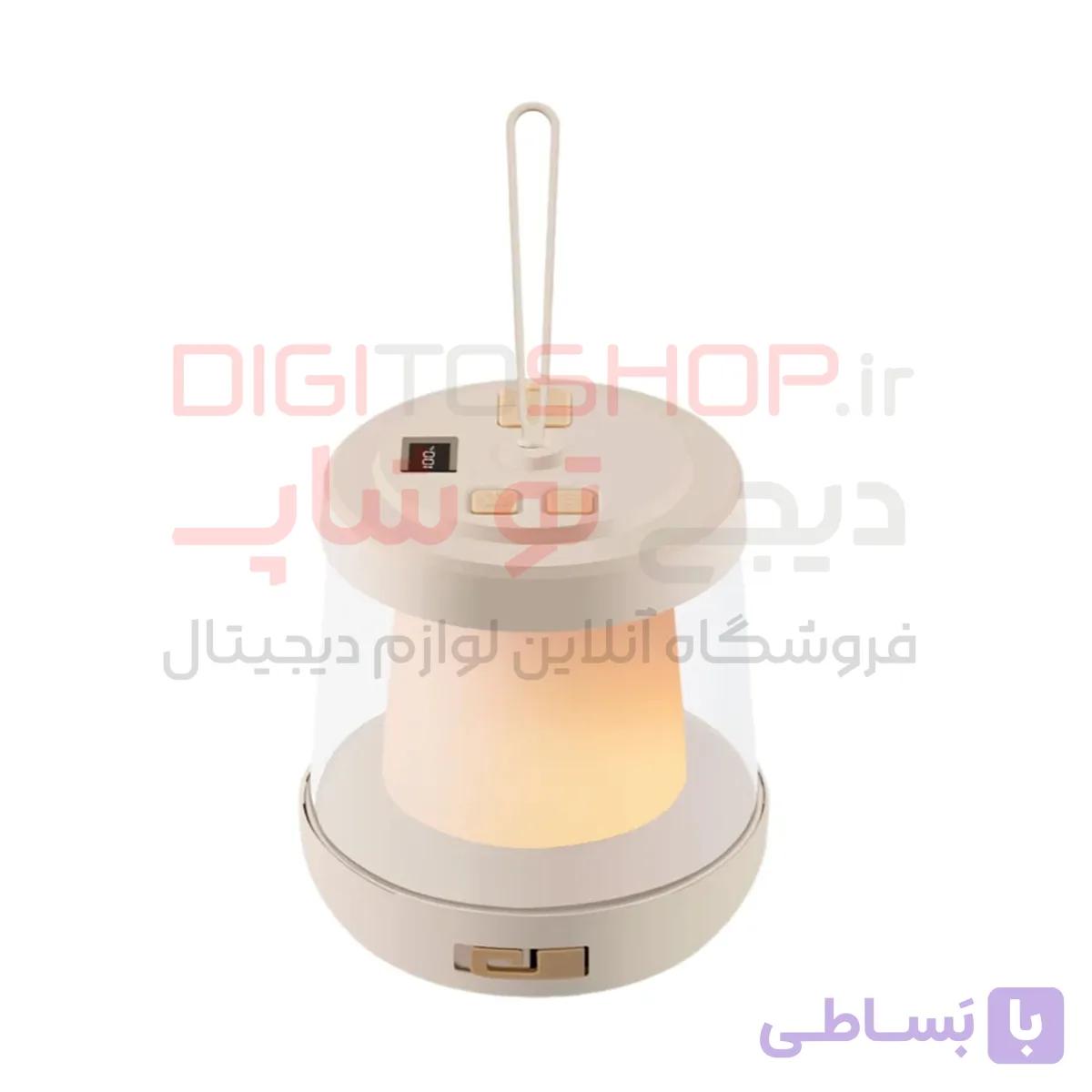 چراغ لومکس گرین لاین با نوار LED توکار رنگ بژ — تصویر 1