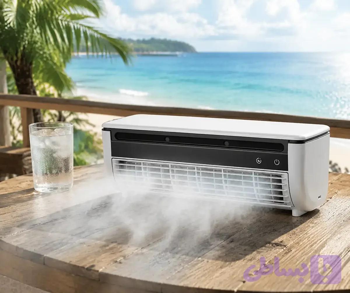 مینی کولر شارژی ادون مدل E868 | قیمت و بررسی مینی کولر شارژی Edon مدل E868 — تصویر 1