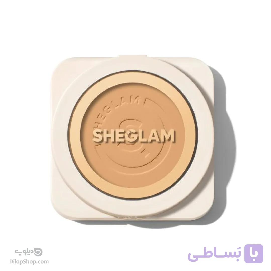 پنکک کرم پودری شیگلم مدل Skin-Focus رنگ Warm Vanilla