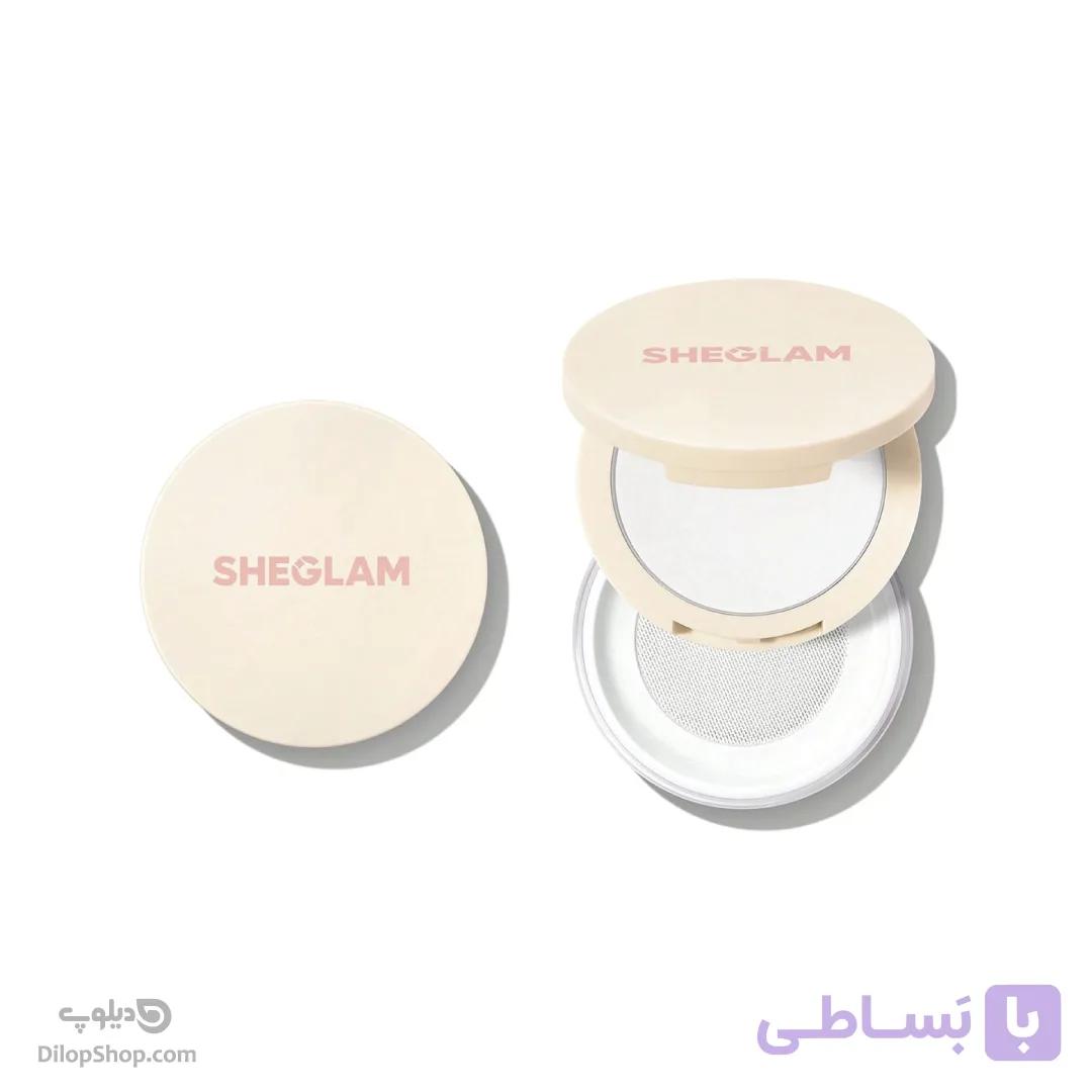 پودر فیکس شیگلم مدل Insta-Ready رنگ Translucent