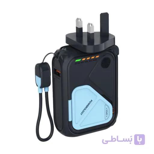 پاوربانک مگ سیف مدل PPBCHA45 پاورولوژی — تصویر 1