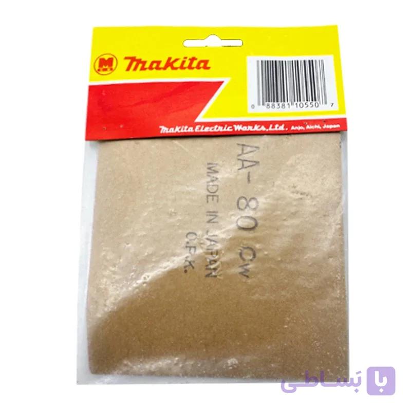 سنباده پشت کرکی ماکیتا مدل AA80 – بسته 10 عددی — تصویر 1