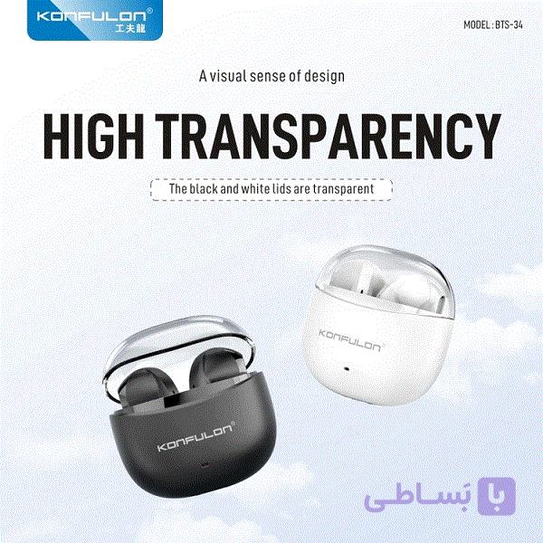 هدفون بلوتوثی کانفلون مدل BTS34 — تصویر 1