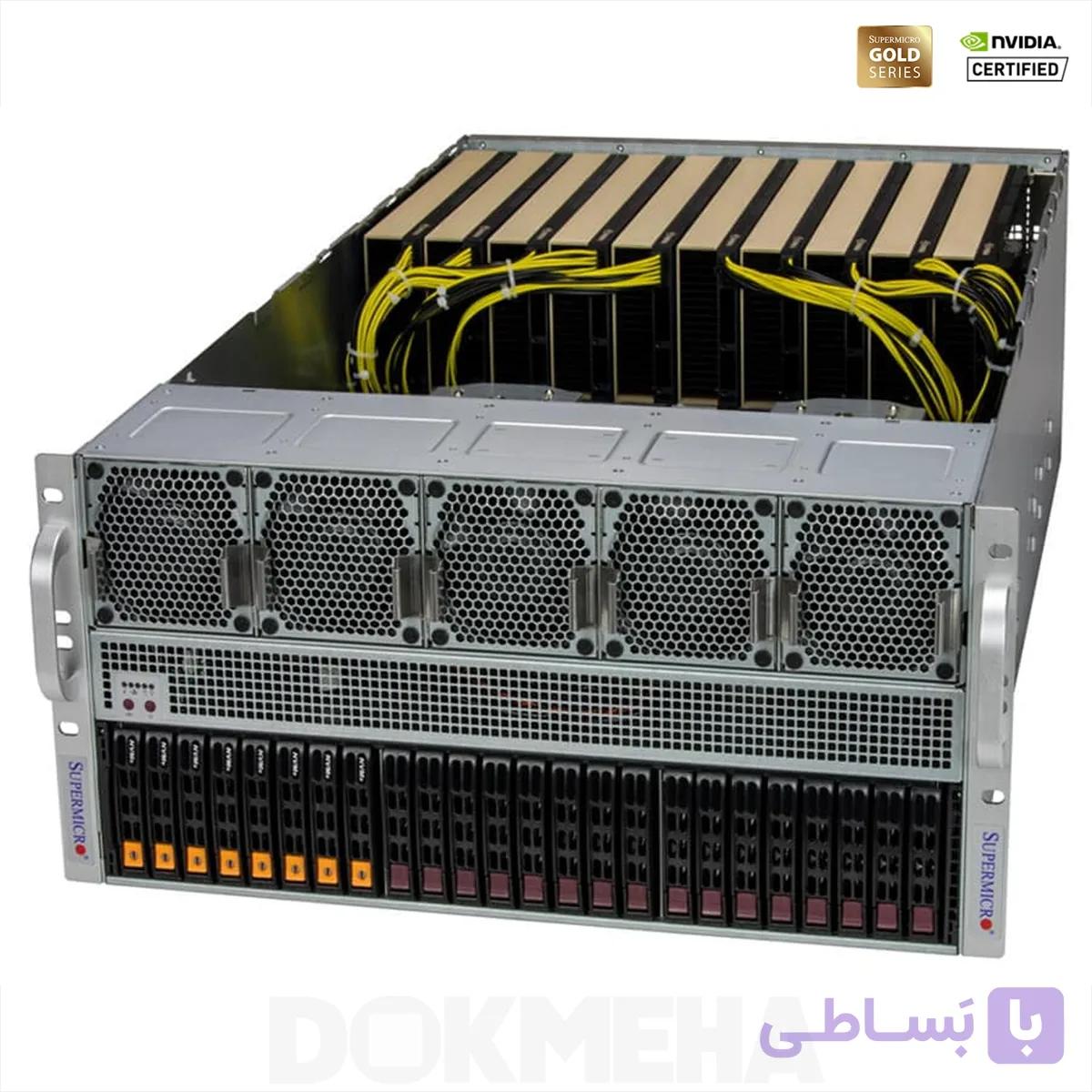 سرور گرافیکی سوپرمیکرو GPU SuperServer SYS-521GE-TNRT — تصویر 1