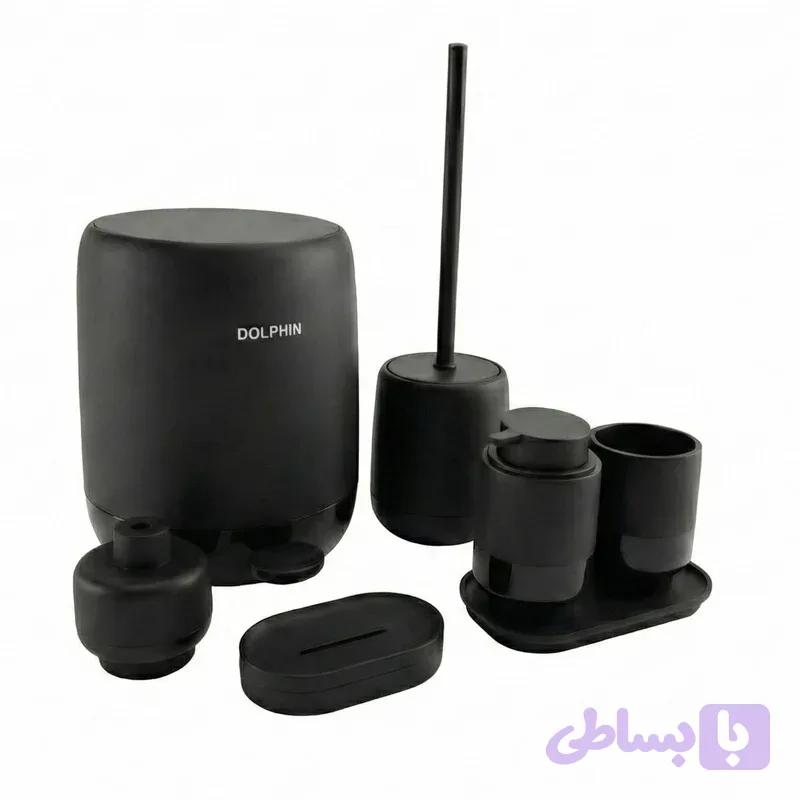ست سرویس بهداشتی 7 تکه دلفین مدل Nl-755-bl — تصویر 1