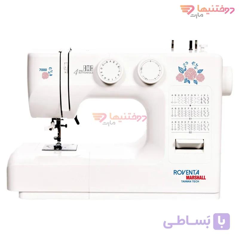 چرخ خیاطی گلدوزی مارشال مدل 7000 ROVENTA