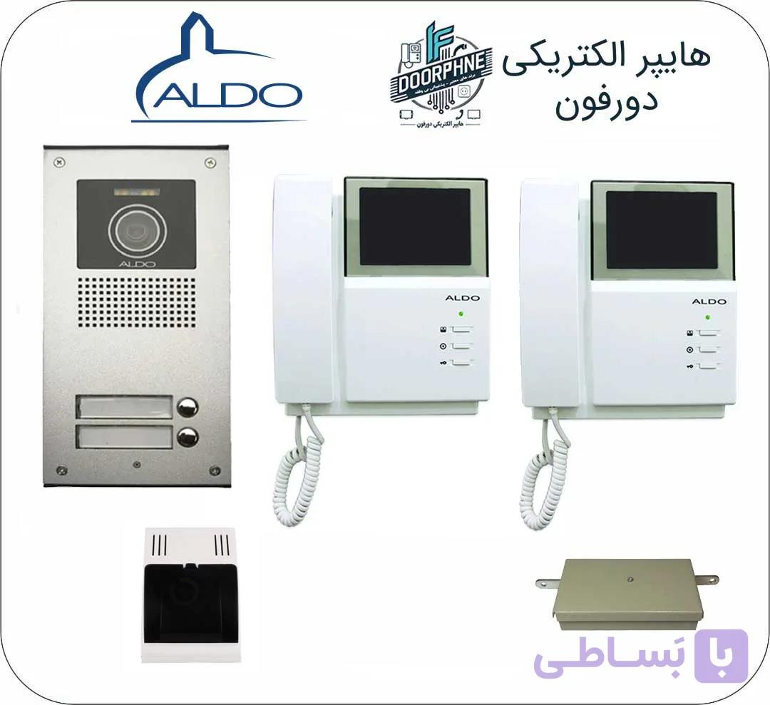 آیفون تصویری آلدو مدل V412 بدون حافظه دو واحدی — تصویر 1