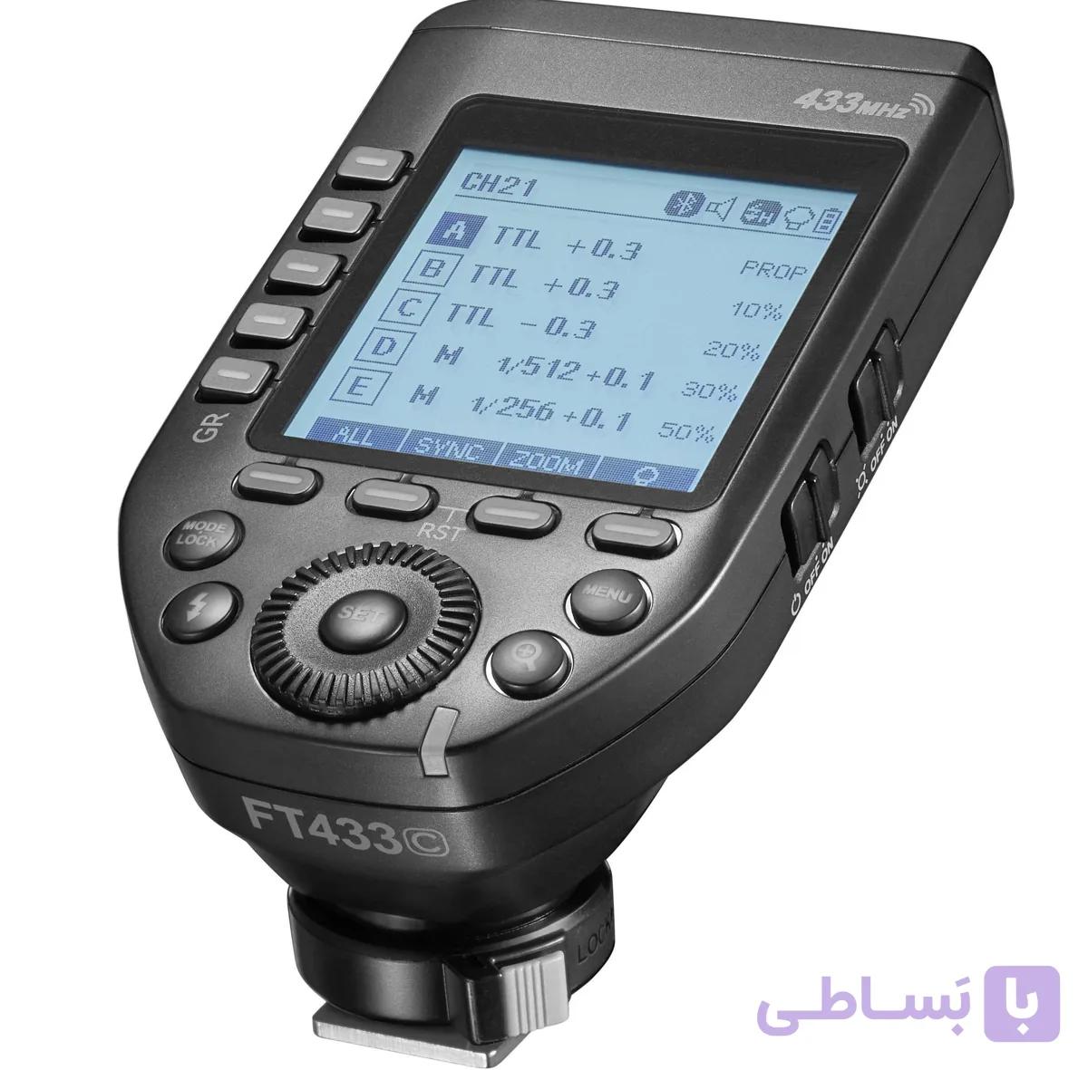 رادیو تریگر گودکس Godox FT433C TTL Wireless Flash Trigger for Canon (با گارانتی ایران گودکس) — تصویر 1