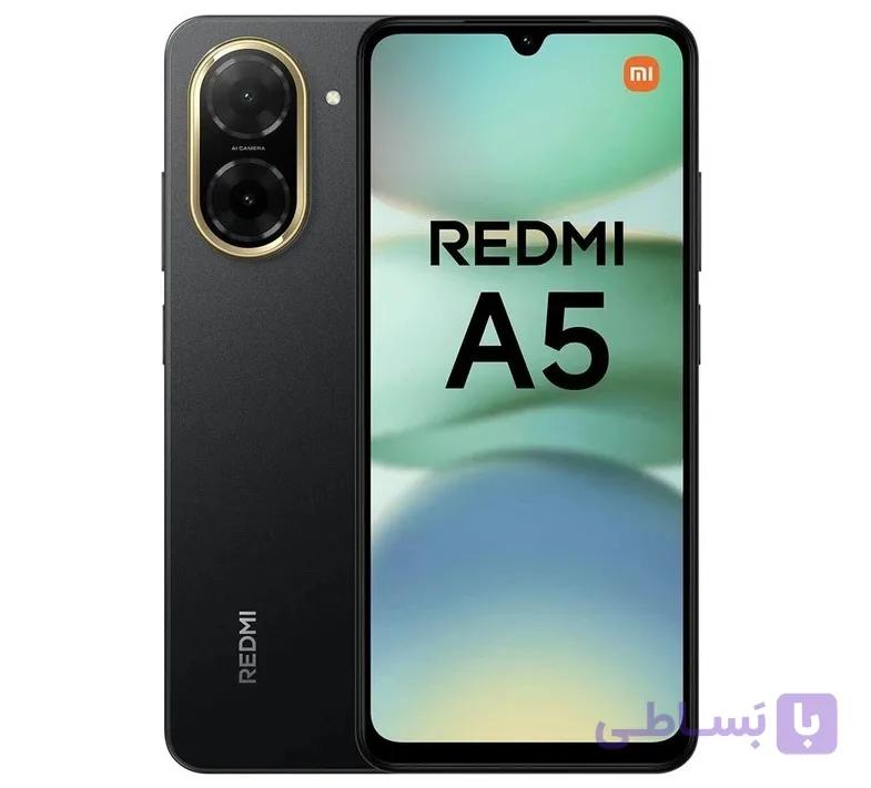 گوشی موبایل شیائومی مدل Redmi A5 حافظه 64 گیگابایت و رم 3 گیگابایت دو سیم کارت + شارژر — تصویر 1