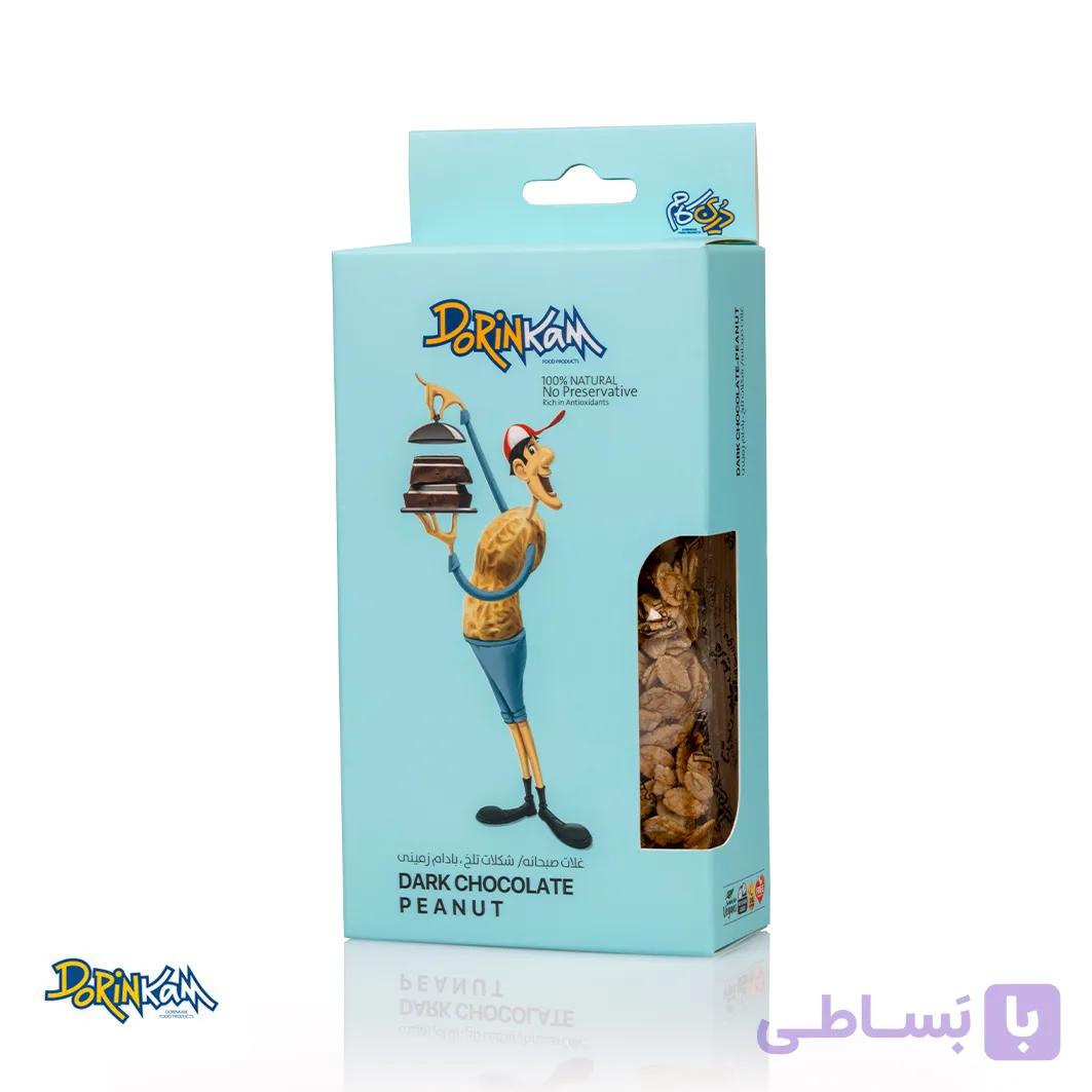 گرانولا شکلات تلخ و بادام زمینی 70 گرمی — تصویر 1