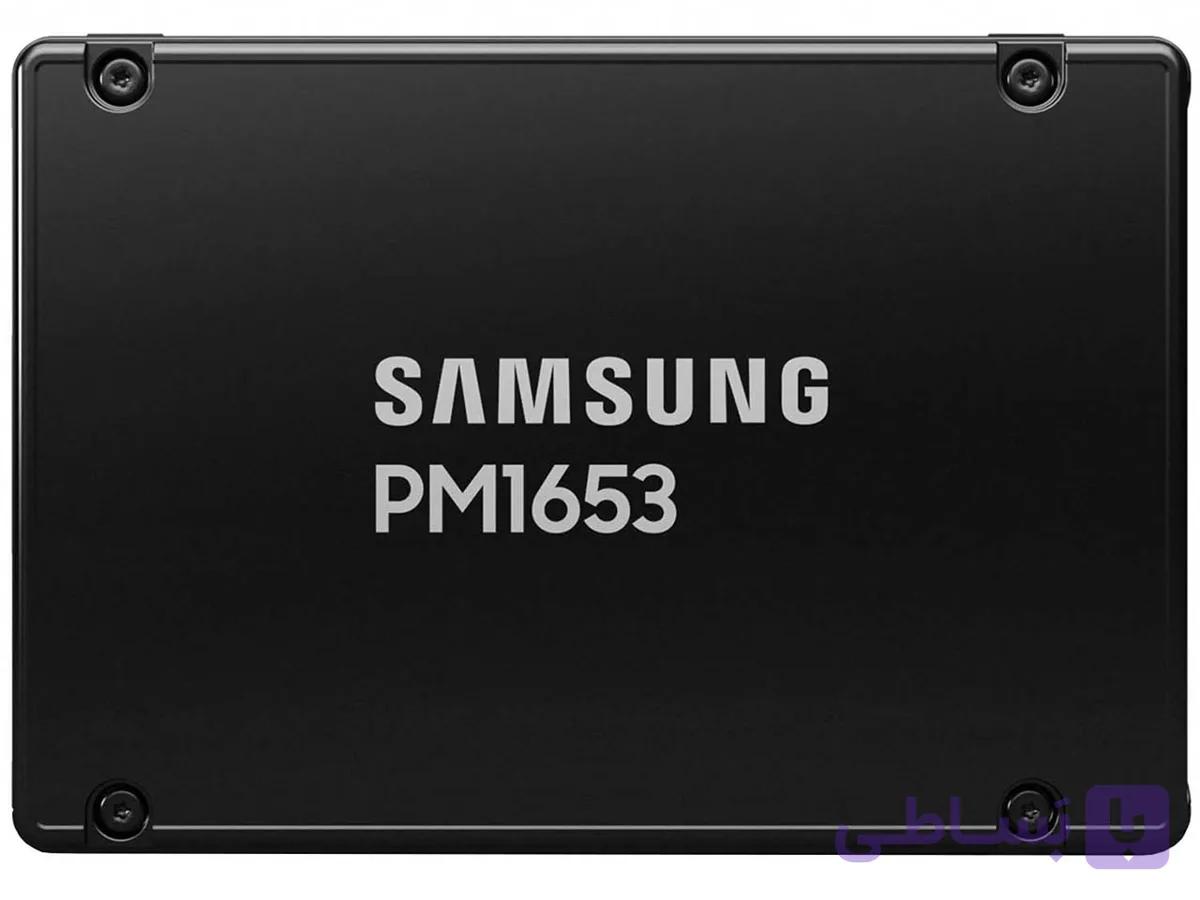 اس‌اس‌دی سامسونگ مدل PM1653 با ظرفیت ۷.۶۸ ترابایت و رابط SAS 24G — تصویر 1