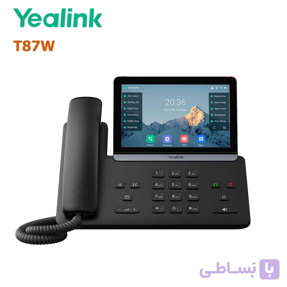 گوشی ویپ یالینک T87W — تصویر 1