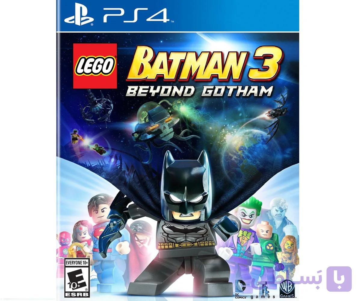 دیسک بازی Lego Batman 3 Beyond Gotham برای PS4 (کارکرده)