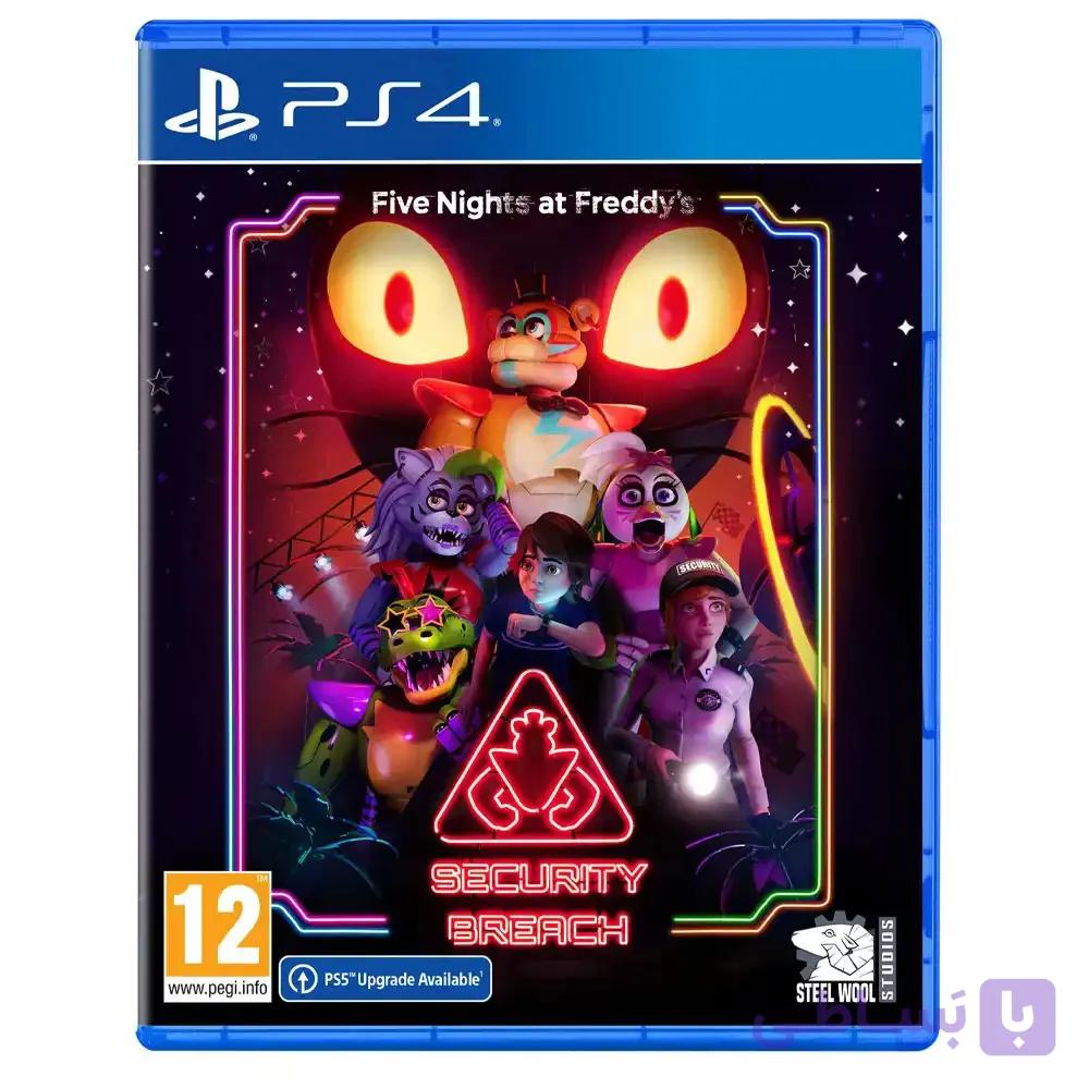دیسک بازی Five Nights at Freddys Security Breach برای PS4 (کارکرده)