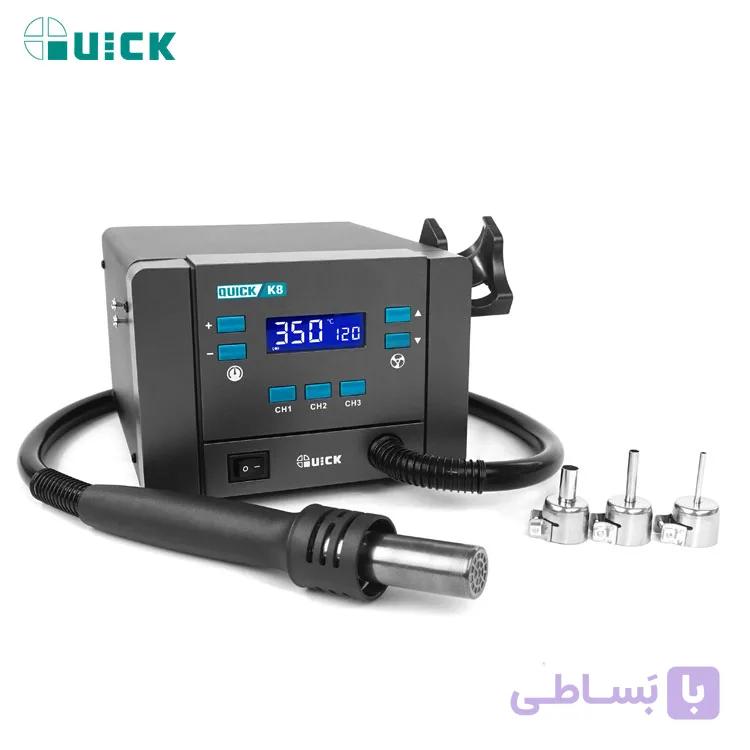 هیتر %100 اورجینال QUICK K8 — تصویر 1