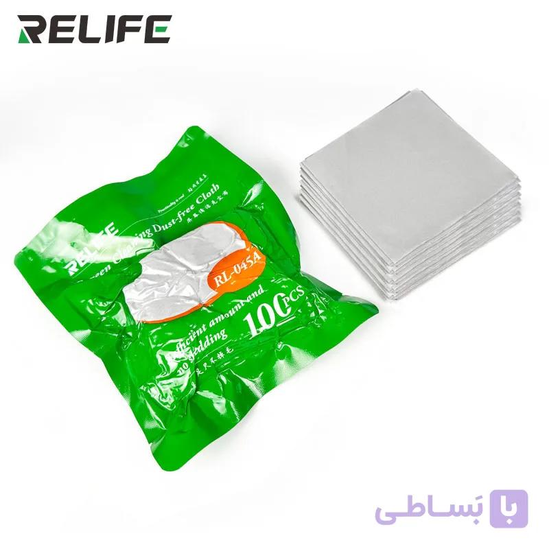 دستمال السیدی نانو پک 100 – RELIFE 045A — تصویر 1
