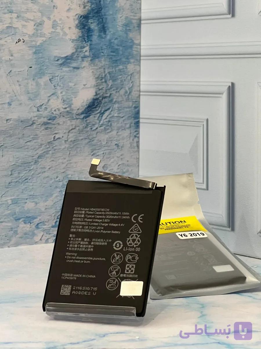 باتری هواوی|BATTERY HUAWEI Y6 2019 Y6S Y7S 8A Y5P Y8S HB405979ECW 3020 MAH ORG
