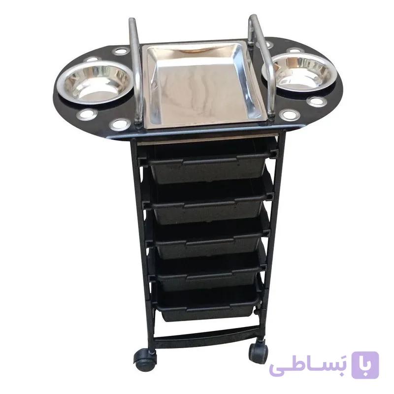 ترولی آرایشگاهی سرفلزی — تصویر 1