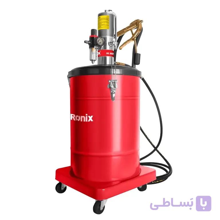 گریس پمپ سطلی 30 لیتری رونیکس مدل RH-4308 — تصویر 1