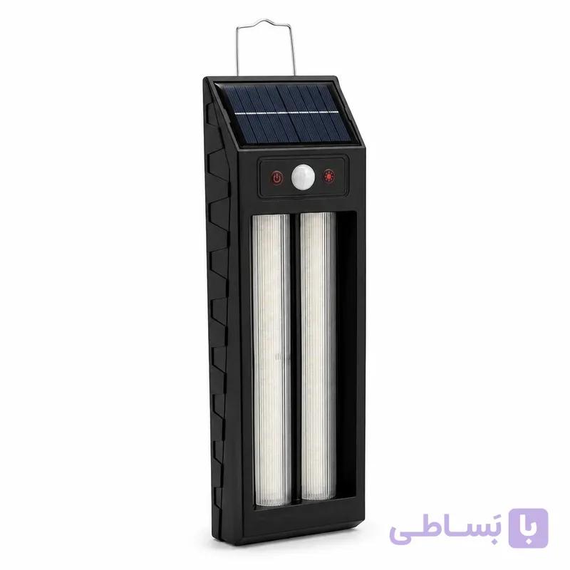 چراغ شارژی PIR باغی دیواری خورشیدی رقص نوردار مدل 668 — تصویر 1
