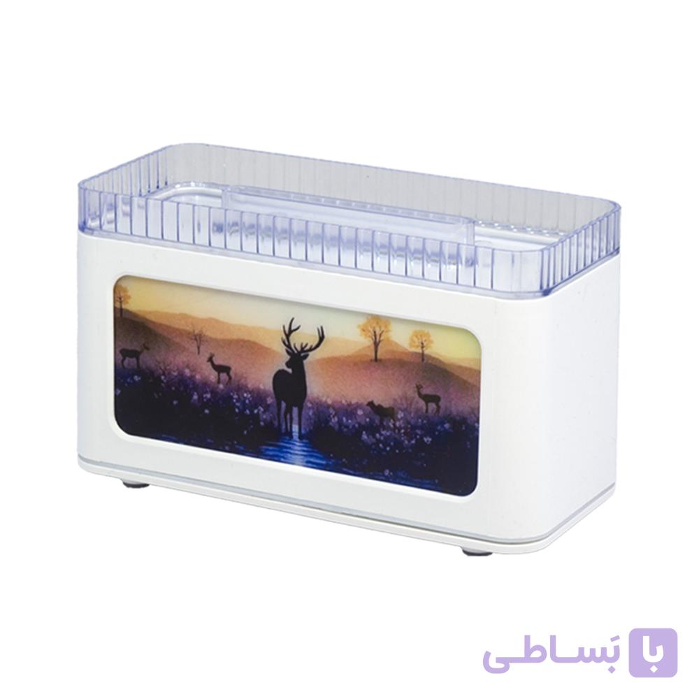 بخور سرد و رطوبت ساز USB طرح شعله 200ML مدل 539 — تصویر 1