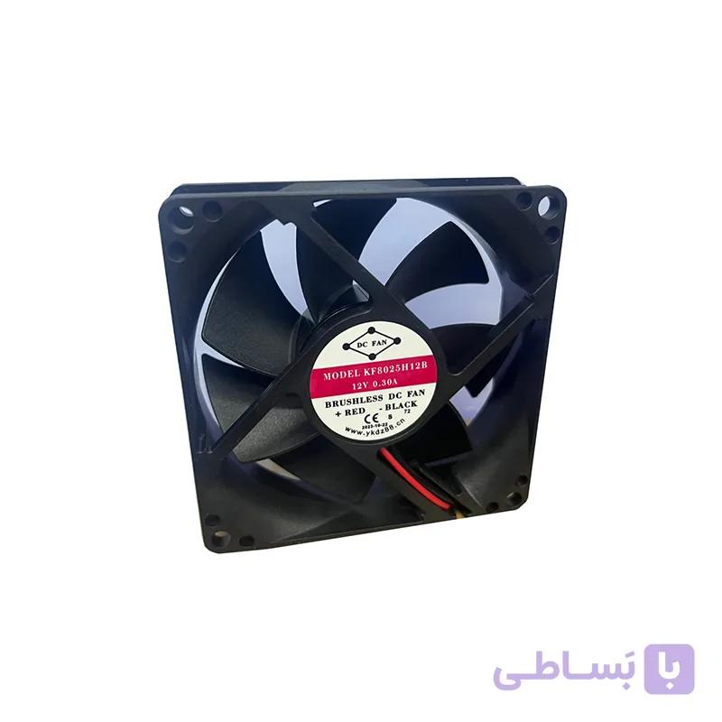 فن بلبرینگی 8X8X2.5 سانتیمتر 12 ولت مدل KF8025 — تصویر 1