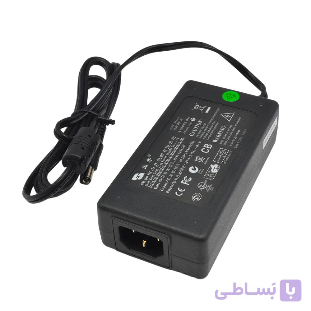 آداپتور 19 ولت 3.16 آمپر 19V-3.16A بین راهی مارک SHENZHEN — تصویر 1