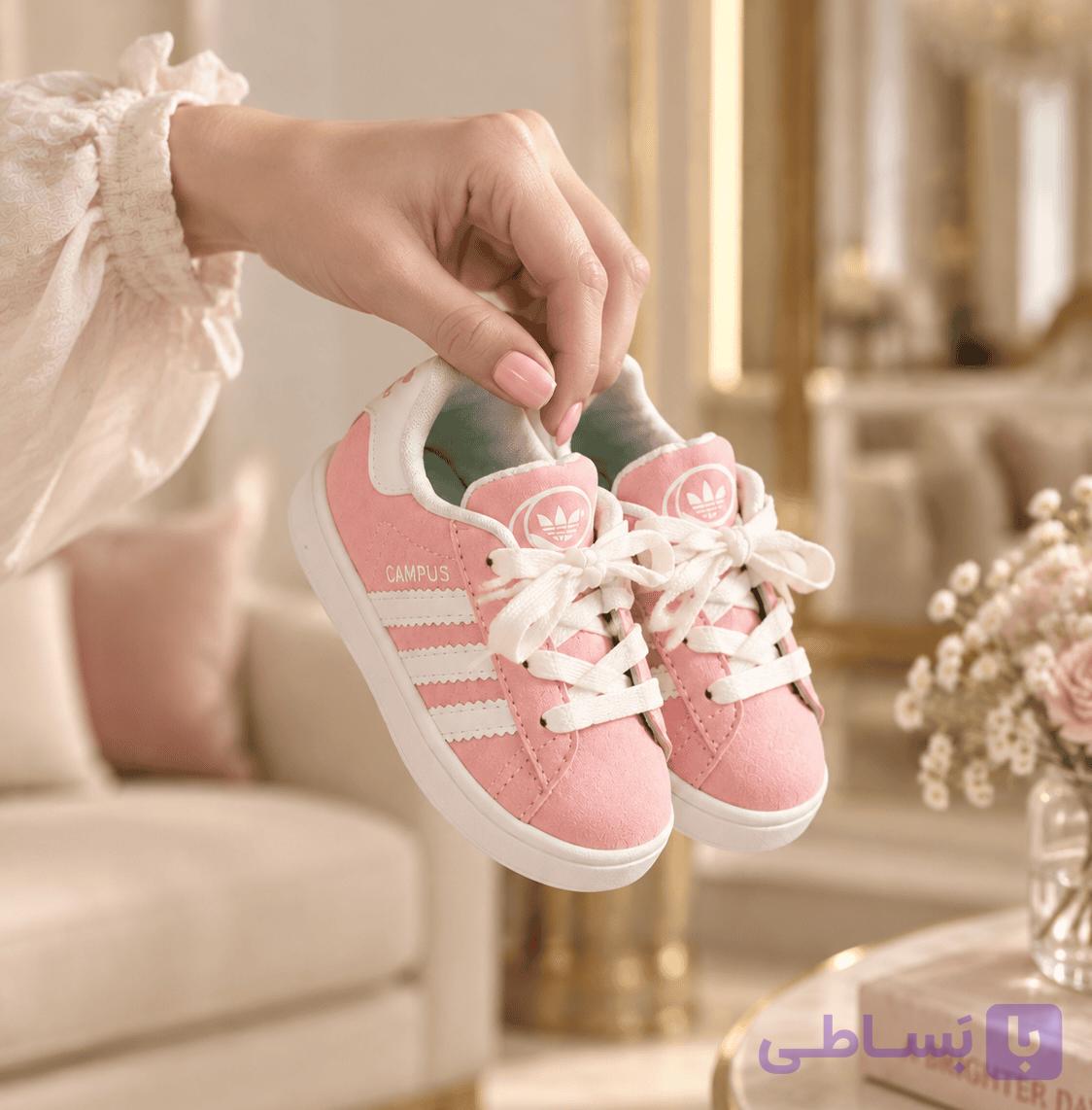 کفش بچگانه کامپوس صورتی — تصویر 1