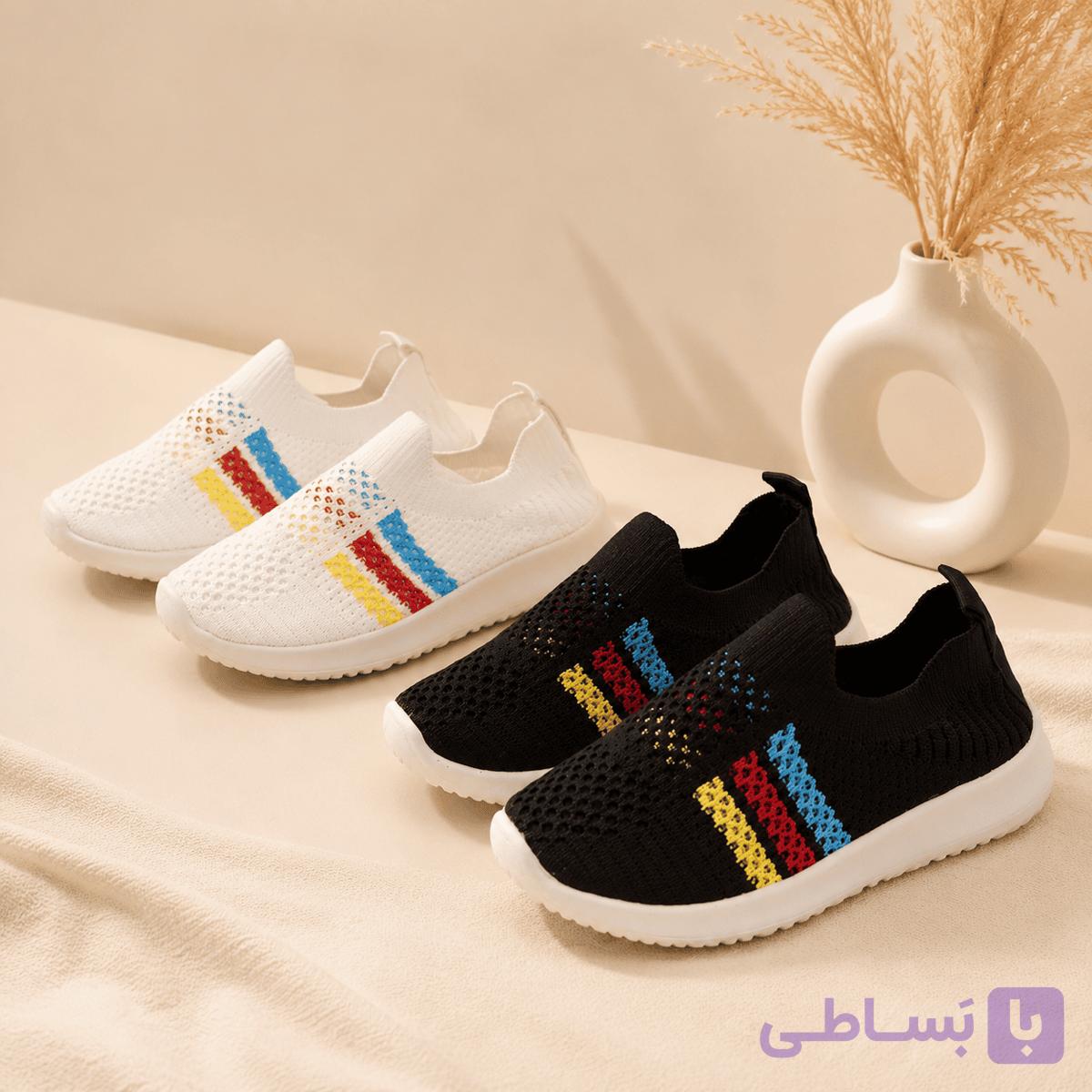 کفش جورابی مدل سه خط — تصویر 1