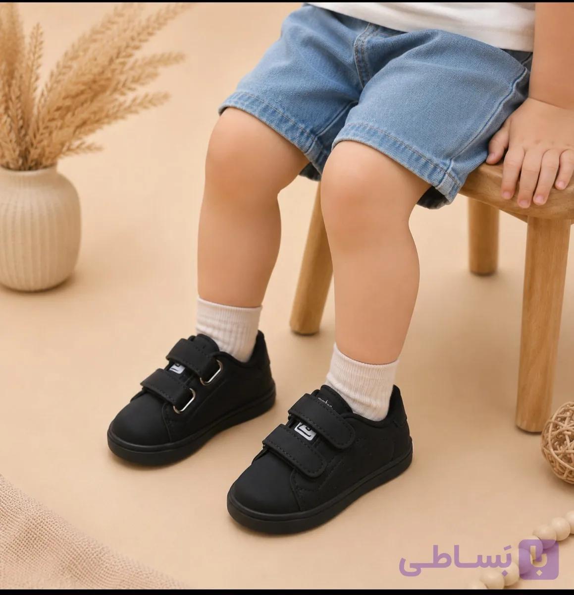 ونس بچگانه ماکان مشکی — تصویر 1