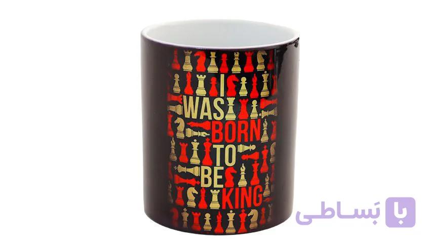 ماگ طرح شطرنجی کد A