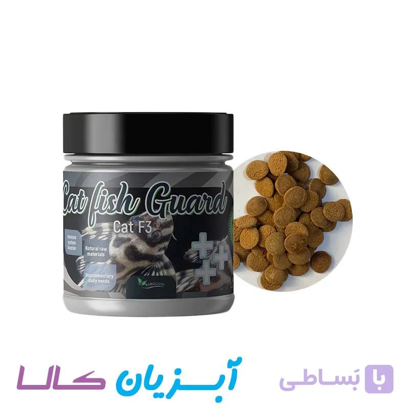 غذادارو تبلت انواع ماهی و کفخوار کت فیش گارد F3 برگچین — تصویر 1