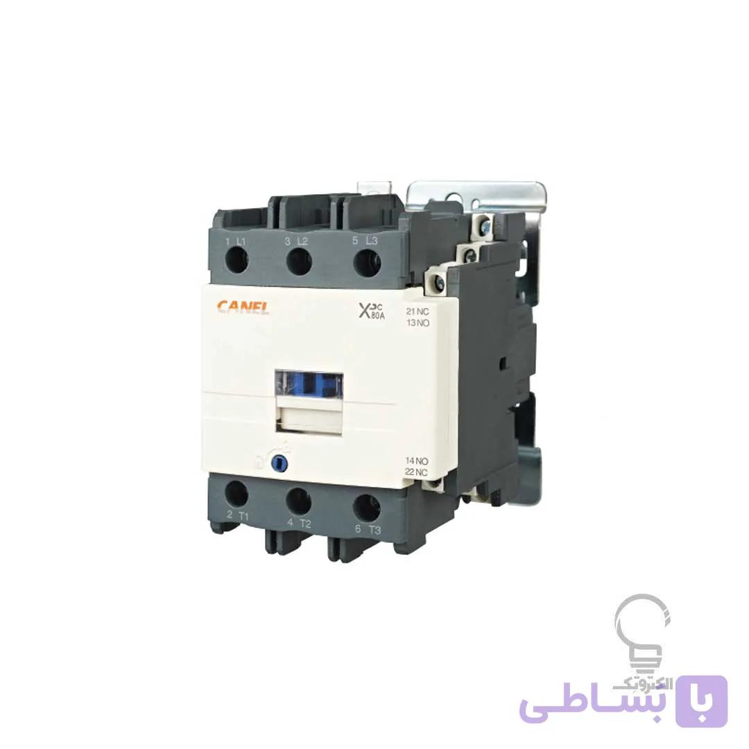 کنتاکتور کانل سه پل 80 آمپر — تصویر 1