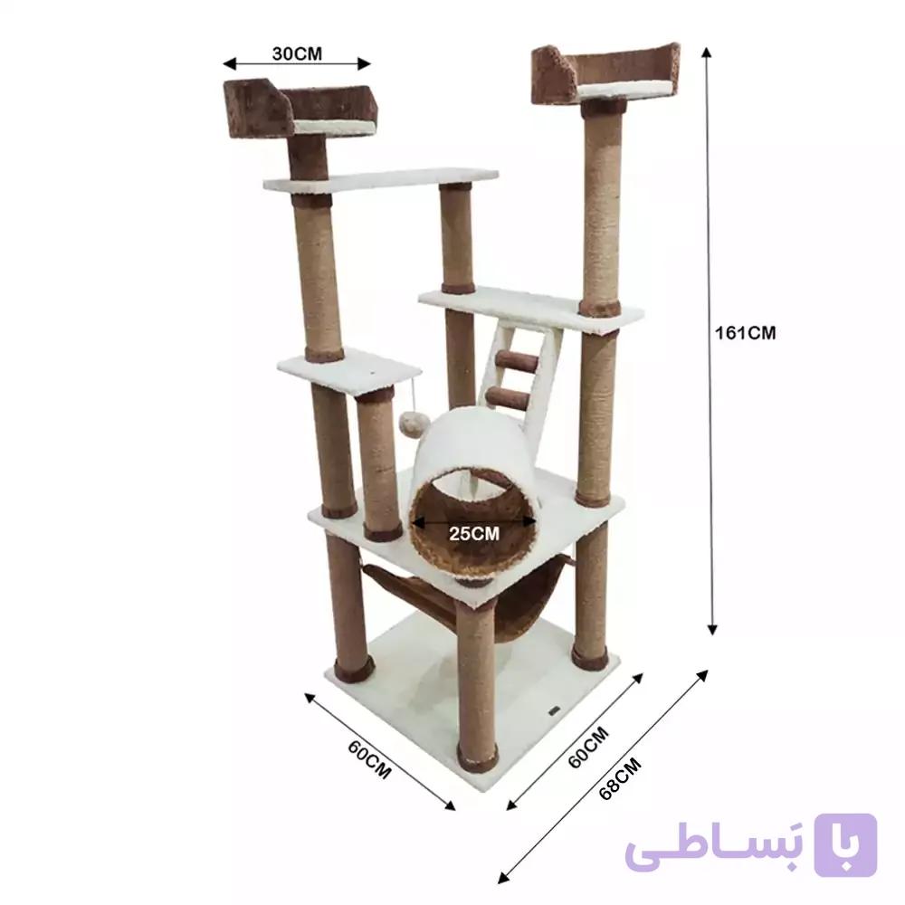 اسکرچر گربه هیوا پت مدل A71 — تصویر 1