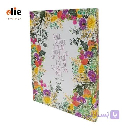 دفتر کلاسور 100 برگ پیل طرح Flow3 — تصویر 1