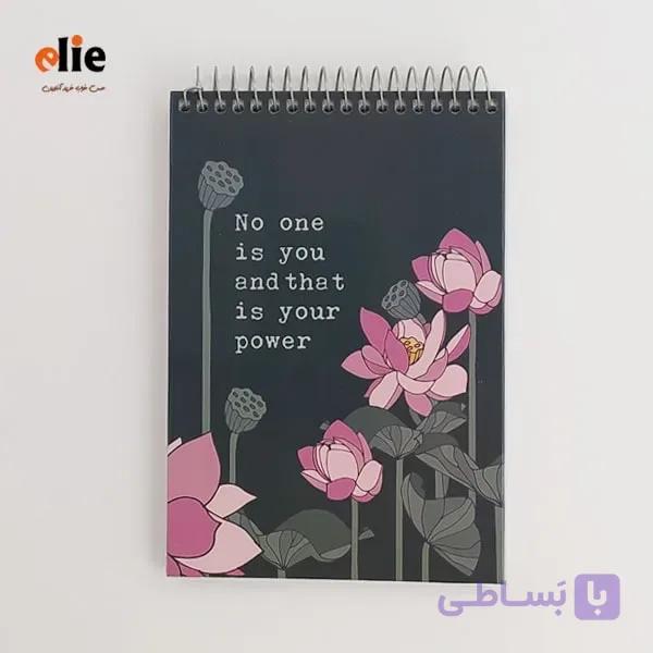دفترچه یادداشت سیمی پاپکو طرح 1022 — تصویر 1
