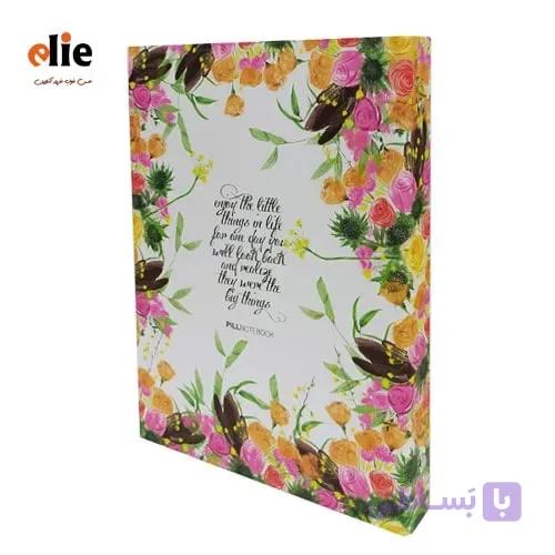 دفتر کلاسور 100 برگ پیل طرح Flow4 — تصویر 1