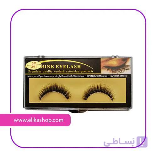 مژه سه بعدی دست ساز مینک آیلش مدل 207 بسته 2 عددی — تصویر 1