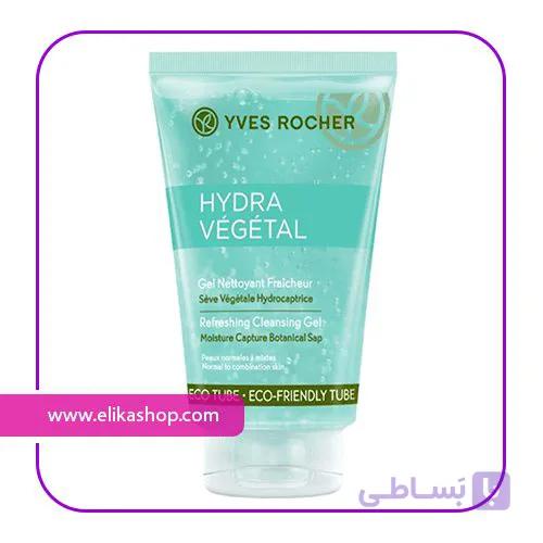 ژل پاک کننده صورت ایوروشه هیدرا وژتال حجم 125 میلی لیتر