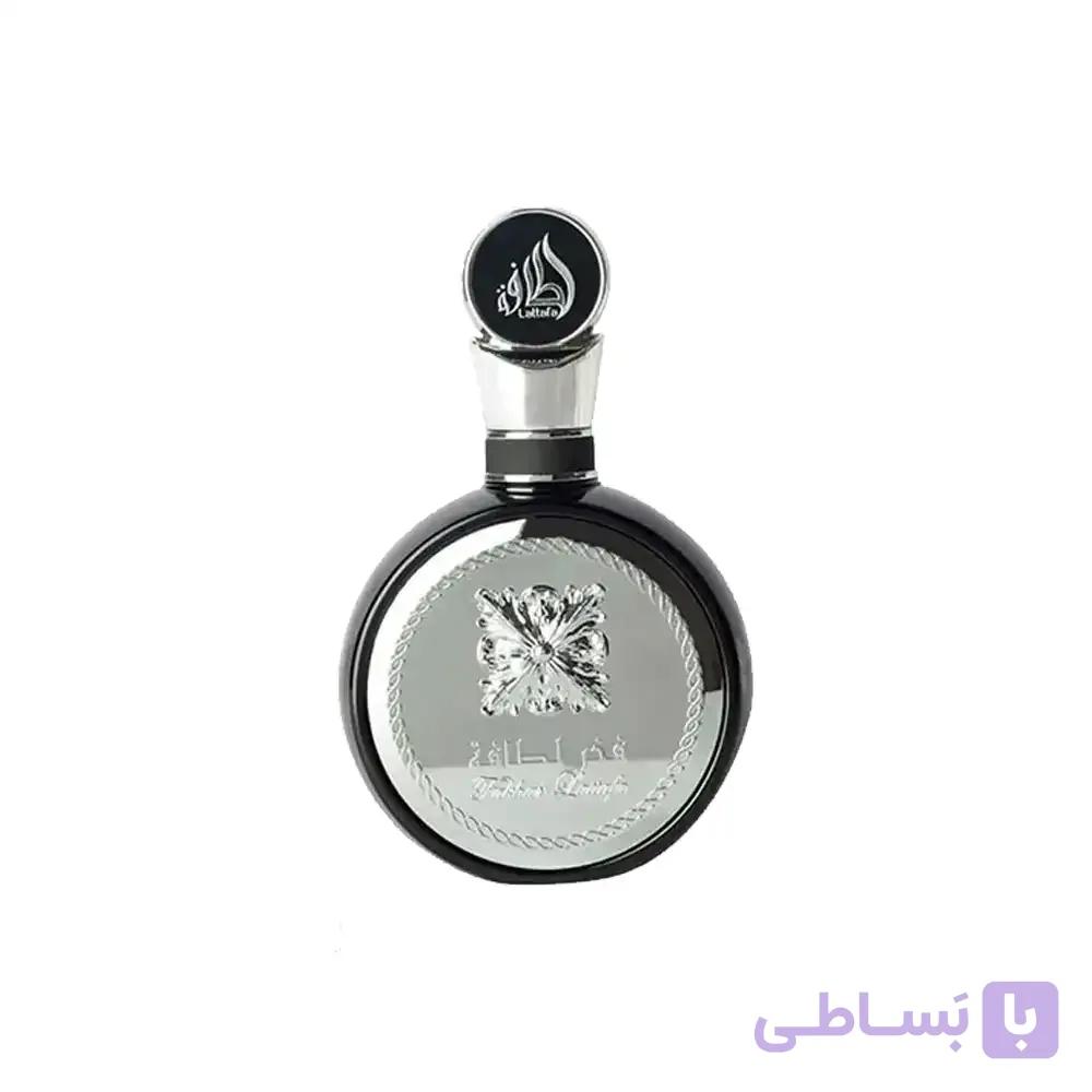 ادکلن لطافه فخر نقره ای مردانه — تصویر 1