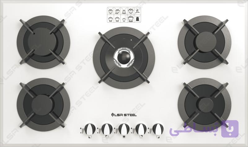 اجاق گاز رومیزی السا استیل مدل g546w