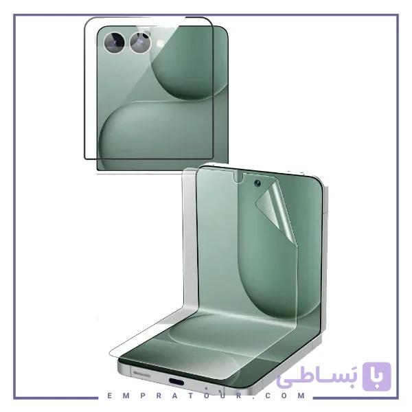 پک محافظ Z Flip 8 & 7 گرین لاین Green Lion GNPRZFLIP8CL — تصویر 1